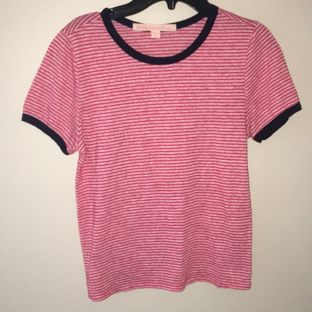 Red striped shirt